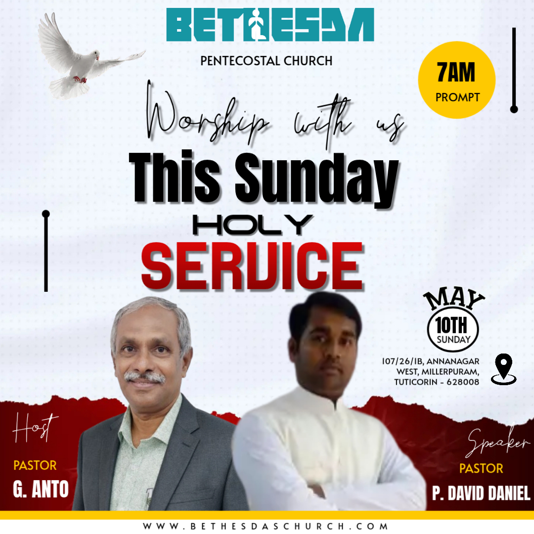 SUNDAY HOLY SERVICE